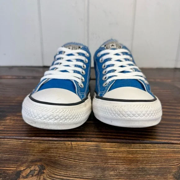 Converse Chuck Taylor All Star Blue Low Top Sneakers – Women’s 7 / Men’s 5 - Picture 5 of 10